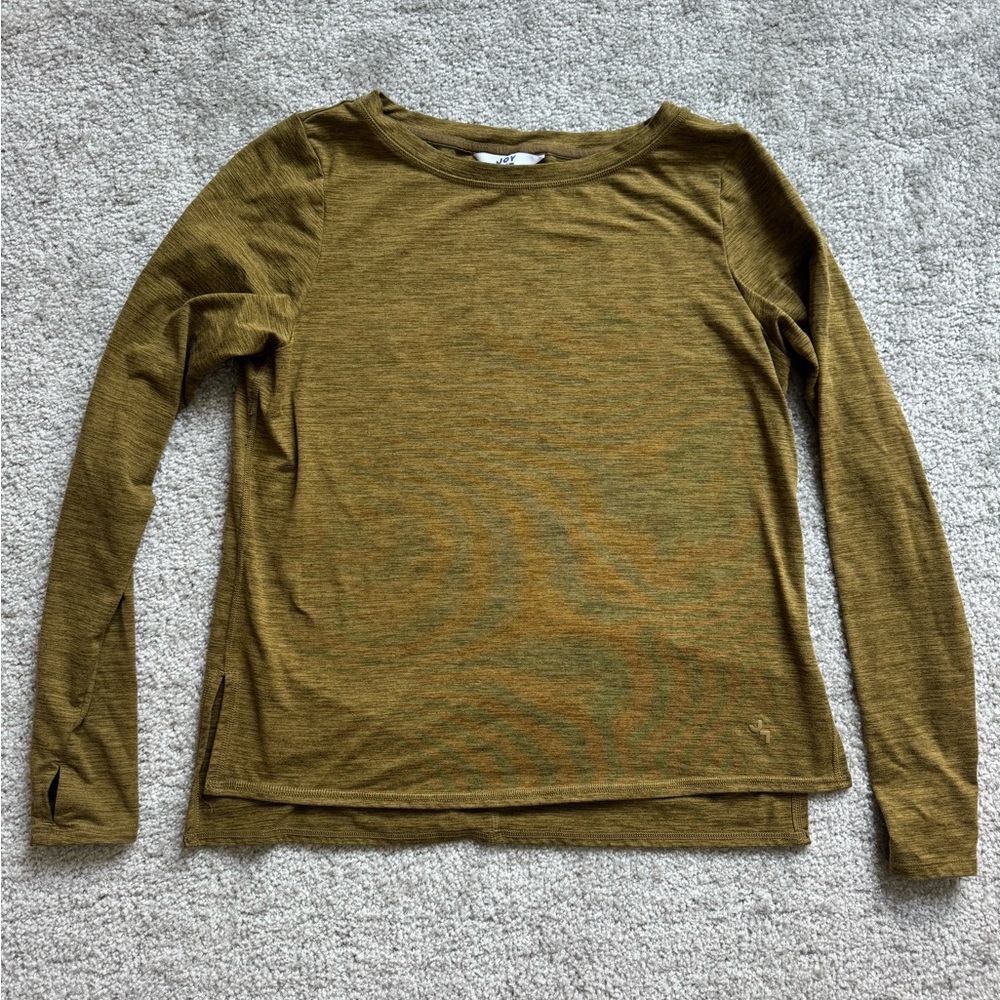 JoyLab green workout top (size small)